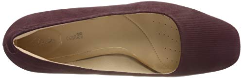 Clarks Sheer Rose, Zapatos de Tacón para Mujer, Marrón (Burgundy Intrest Burgundy Intrest), 39.5 EU