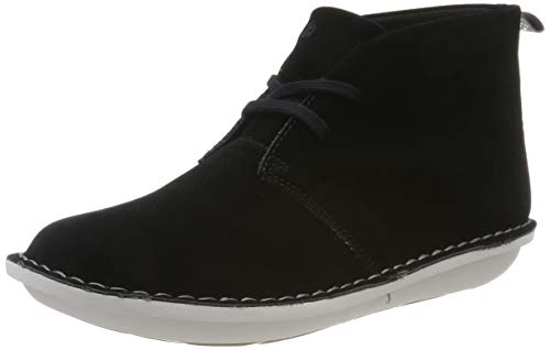 Clarks Step Weltisle, Zapatillas Altas para Mujer, Negro (Black Black), 41 EU