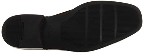 Clarks Tilden Cap, Zapatos de Cordones Derby para Hombre, Marrón (Dark TanLea), 44 EU
