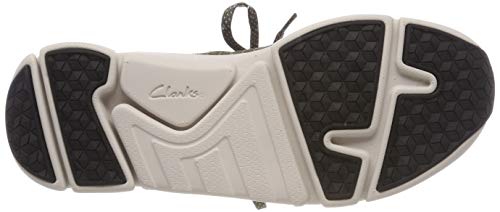 Clarks Triactive Up, Zapatillas para Hombre, Verde (Olive Combination-), 41.5 EU