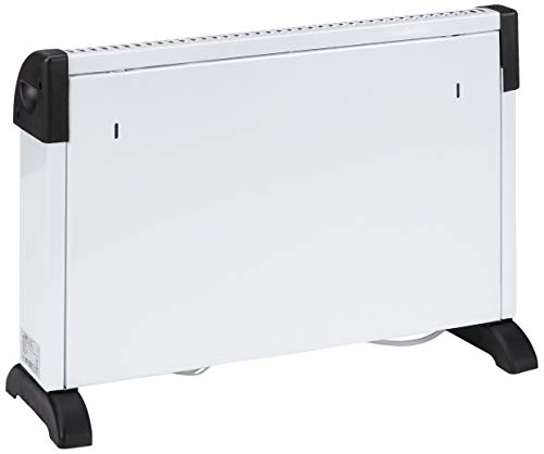 Clatronic KH 3077 - Convector con termostato regulable, 3 niveles de temperatura, con regulador de potencia para un bajo consumo