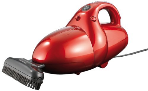CleanMaxx 01375 Power Plus - Aspiradora de mano 800W, 2 en 1, con la función de ventilador adicional, color rojo