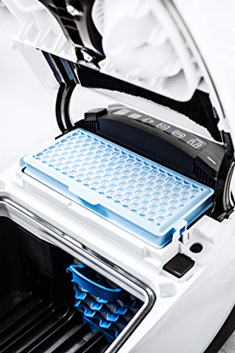 CleanMonster HEPA - Juego de 2 filtros para aspiradora Miele SF-HA 50 con carbón activo contra olores y 5 filtros de motor para S8000 S6000 S5000 S4000 Complete C2 C3 Compact C1 C2 S8340 S6240 S5211