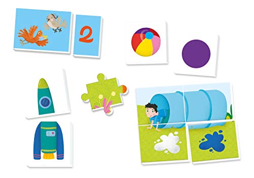 Clementoni- Kit 8 Juegos Aprender y Jugar, Multicolor, Miscelanea (65600.4)