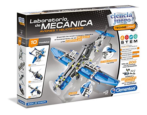 Clementoni - Laboratorio de mecánica, Aviones y helicópteros (55160.6)