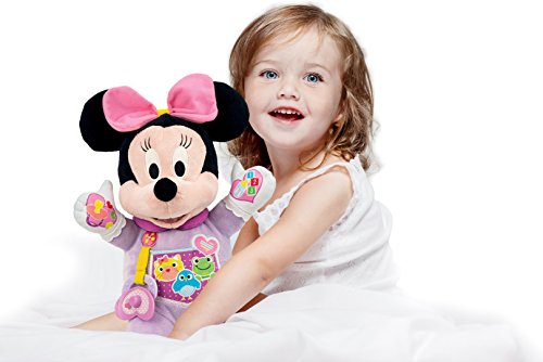 Clementoni Peluche interactiva Minnie Mi Primera Muñeca, Color Rosa, 36.8 x 28.2 x 16.5 (65547)