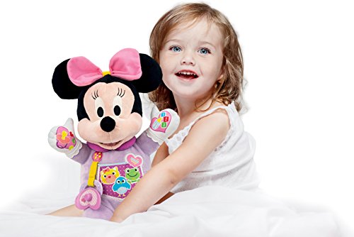 Clementoni Peluche interactiva Minnie Mi Primera Muñeca, Color Rosa, 36.8 x 28.2 x 16.5 (65547)