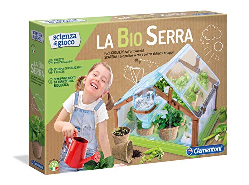 Clementoni- Scienza & Gioco La Bio Serra Kit de Ciencia y Experimentos en Italiano, 7+ Años, Multicolor (13039) , color/modelo surtido