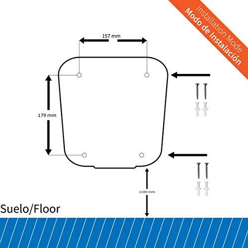 ClimaSpain Secamanos Electrico Automatico en Acero INOX Satinado · Secador de Manos Pared Profesional con Potencia de 1800W · Secadora de Pared con Sensor