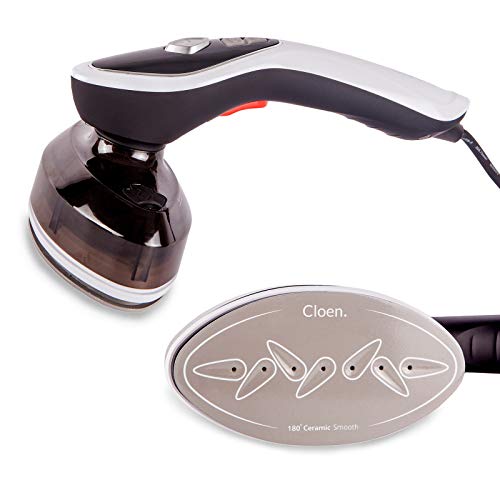CLOEN Plancha de Vapor, Plancha de Vapor Vertical y Planchado Horizontal, Plancha para Ropa, Plancha de Viaje, hogar y Viaje 1500 W. Easy Stean Iron, by