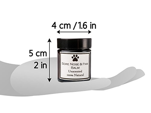 Clovelly Soap Bálsamo para Perros de Todas Las Razas de Lavanda Suaviza la Nariz y Las Almohadillas de Las Patas Combate la resequedad de la Piel y la comezón Tarro de 30 G 100% Natural