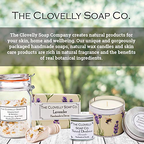 Clovelly Soap Bálsamo para Perros de Todas Las Razas de Lavanda Suaviza la Nariz y Las Almohadillas de Las Patas Combate la resequedad de la Piel y la comezón Tarro de 30 G 100% Natural