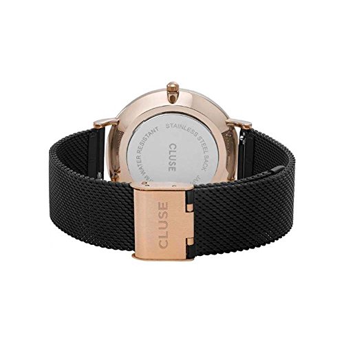 CLUSE Reloj Analógico para Mujer de Cuarzo con Correa en Acero Inoxidable CL18034
