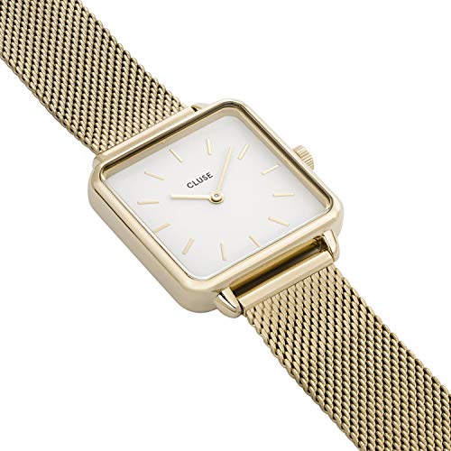 CLUSE Reloj Analógico para Mujer de Cuarzo con Correa en Acero Inoxidable CL60002