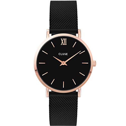 CLUSE Reloj Analógico para Mujer de Cuarzo con Correa en Acero Inoxidable CW0101203024