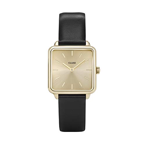 CLUSE Reloj Analógico para Mujer de Cuarzo con Correa en Cuero CL60004