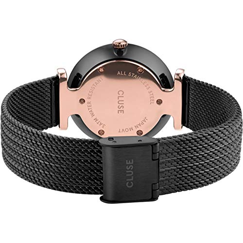 CLUSE Reloj para Mujer de Cuarzo con Correa en Acero Inoxidable CW0101208004