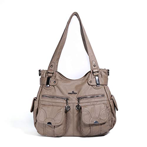 CMZ Mochila Bolso de Mujer Tendencia Multifuncional Bolso de Hombro Lavable de Gran Capacidad para Mujer Bolso de Hombro Simple de Moda para Mujer