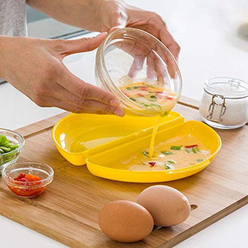 Cocinar Huevos Microondas Poche Tortilla Francesa Sana Rápida Rica Fácil Recipiente Libre BPA Incluye Recetas Pochados