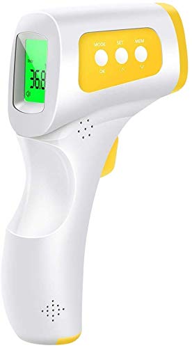 CocoBear termómetro digital bebés, termómetro infrarrojo, termómetro frente, termómetro para niños y adultos, medición precisa Tiempo de medición de 1 segundo