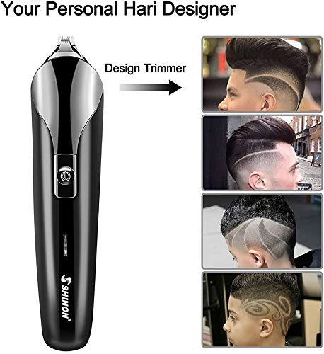 Cocoda Maquina Cortapelo Hombre, Sin Cable Multi 6 en 1 Maquina Cortar Pelo Electrica con Recortador de Barba Profesional/Cabello/Nariz/Oreja/Bigote/Cuerpo: el Mejor Regalo para Papá Marido Novio