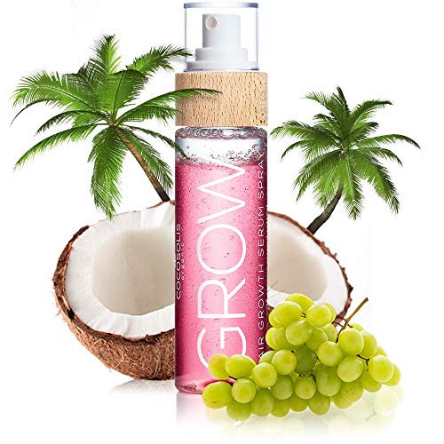 COCOSOLIS Grow Spray Suero para el crecimiento del Pelo - Aceite Pelo Crecimiento Cabello (110ml)