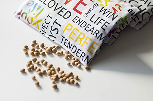 Cojín de huesos de cereza, 20 x 20 cm, cojín de calor, cojín de frío, cojín de masaje, cojín de grano, alternativa ecológica a la bolsa de agua caliente