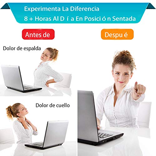 Cojín del Asiento con Capa De Gel, Cojín De Espuma Viscoelástica para El Alivio del Cóccix, Liberación De Presión, Utilizado En Automóviles, Oficinas, Sillas De Ruedas, Hogares. (Negro)