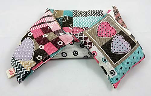 Cojín térmico de trigo y lavanda (50x15) patch