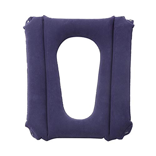 Cojines inflables, Cojín para ancianos Anticuador, Transpirable y cómodo Cojín para asiento hinchable Soporte de cadera Cojín para silla de ruedas portátil para personas mayores con discapacidad