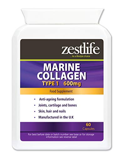 Colágeno 600 mg 2 x 60 A partir de los 25 años , su cuerpo pierde colágeno. Esto es cuando realmente comienza a notar un cambio en la elasticidad y la textura de su piel. Colágeno de Zestlife puede dar a su piel ese brillo deseable