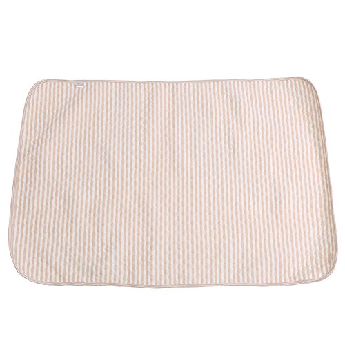 Colchón cambiador de pañales, de algodón orgánico para bebés con aislamiento de orina impermeable para bebés de 0 a 3 años de edad