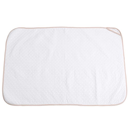 Colchón cambiador de pañales, de algodón orgánico para bebés con aislamiento de orina impermeable para bebés de 0 a 3 años de edad
