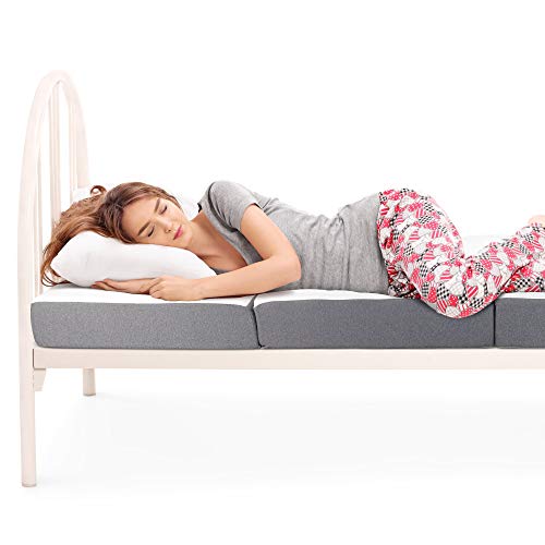 Colchon Plegable con Capa de Espuma con Memoria para una gran Comodidad - Colchón Plegable con Bolsa Duradera para el Almacenamiento - Colchones para Cama de Diseño Moderno