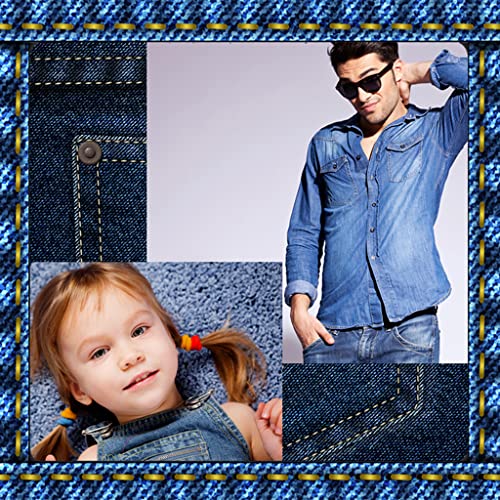 Collage de fotos de jeans