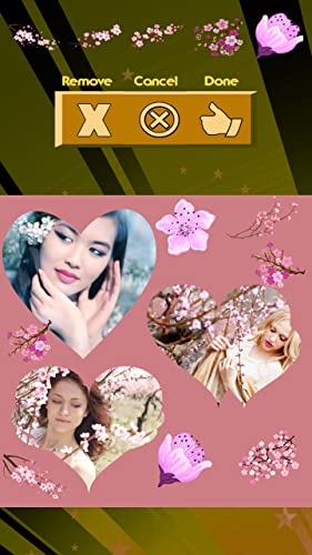 Collage de fotos de Sakura