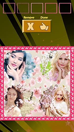 Collage de fotos de Sakura