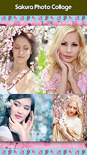 Collage de fotos de Sakura