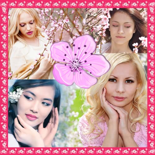 Collage de fotos de Sakura