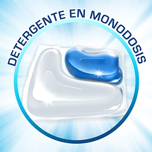 Colon Total Power Gel Caps Nenuco - Detergente para lavadora, aroma Nenuco, formato cápsulas - pack de 4, hasta 128 dosis