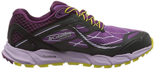 Columbia Caldorado III, Zapatillas de Running para Asfalto para Mujer, Morado (Crown Jewel, Gi 523), 43 EU