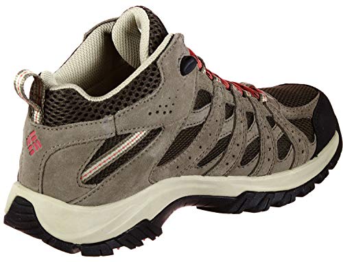 Columbia Canyon Point Mid, Zapatos de Senderismo Impermeables para Mujer, Marrón, Rojo (Cordovan, Sunset Red), 39.5 EU