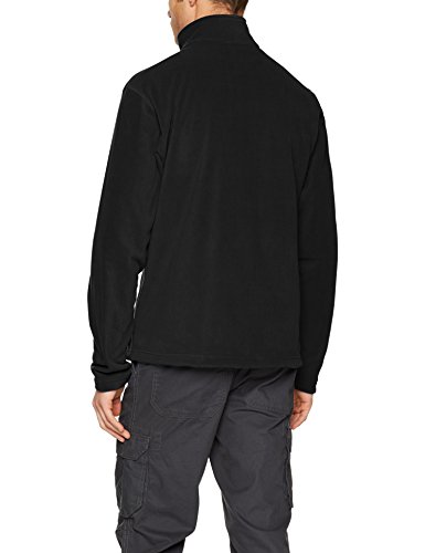 Columbia Fast Trek Light Full Zip Fleece Forro Polar con Cremallera, Aislamiento térmico sintético Hi-Loft, Hombre, Black, M