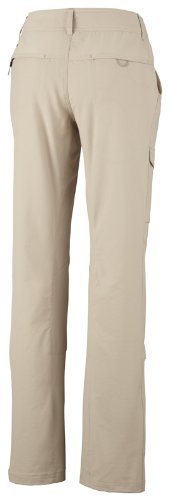 Columbia Mujer Pantalón, Silver Ridge, Castaño (Fossil), Talla: 38