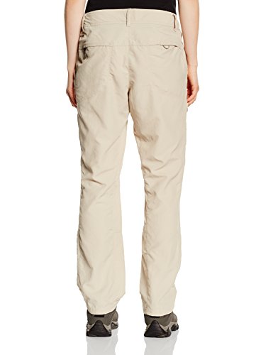Columbia Mujer Pantalón, Silver Ridge, Castaño (Fossil), Talla: 38