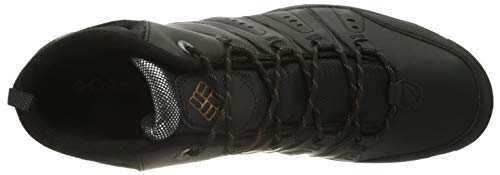 Columbia Peakfreak Nomad Chukka WP Omni-Heat Zapatos hombre , Negro(Black, Goldenrod), 41 EU