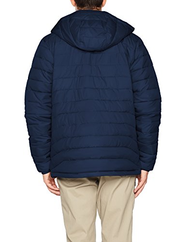 Columbia Powder Lite Hooded Chaqueta De Plumón Con Capucha, Hombre, Azul (Collegiate Navy), Talla XS