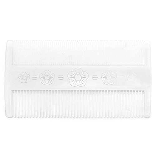 com-four® 4X peines para pulgas y piojos, Nissen para Humanos y Animales, 9 x 5 cm (4 Piezas)