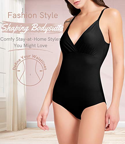 COMFREE Bodies Moldeadores para Mujer Cintura Alta Reductora Abdomen Cómodo Body Shaper Negro XL