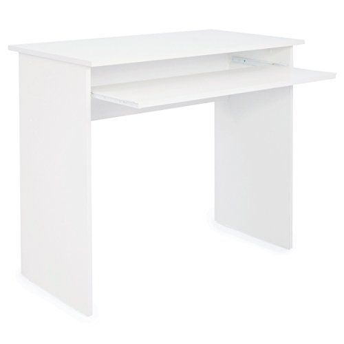 COMIFORT Mesa de Ordenador con Bandeja Extraíble - Escritorio Robusto de Estilo Moderno y Minimalista, para Despacho o Sala de Estudio, Color Nordic